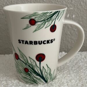 Starbucks Christmas Holiday 2020 Holly Berry Coffee Tea Mug Cup 10 FL OZ